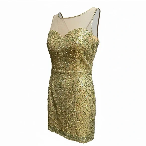 green emerald velvet dress Gold Metallic Sweetheart A-line Short Tiered Party Dress